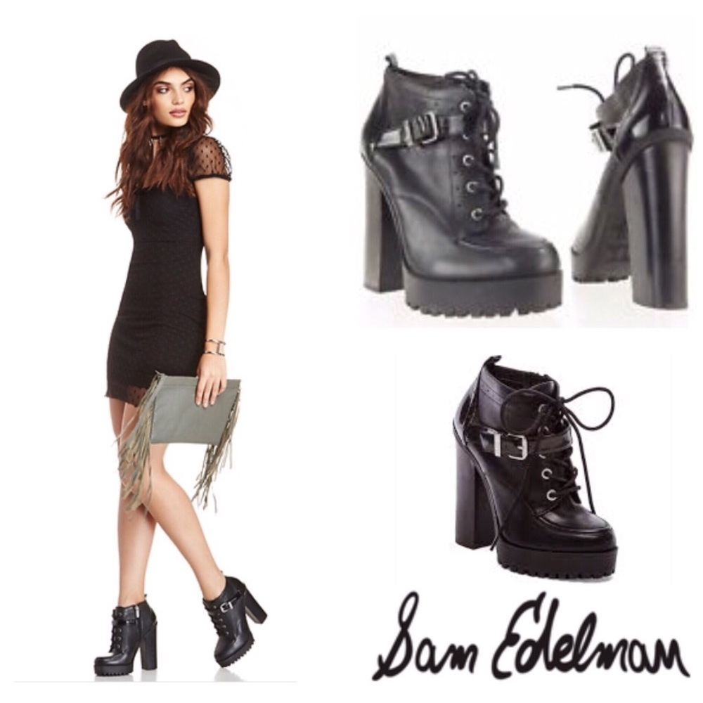 Sam Edelman Circus Whitley 7 Platform 90s Punk